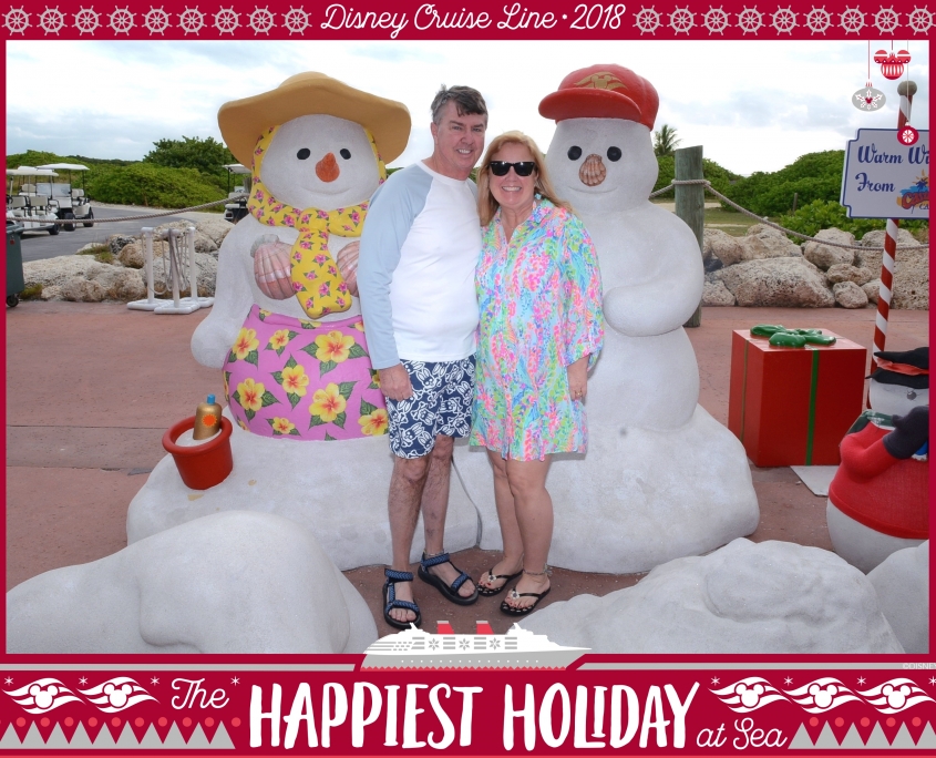 Disney Cruise Line Very Merrytime Cruise at Castway Cay